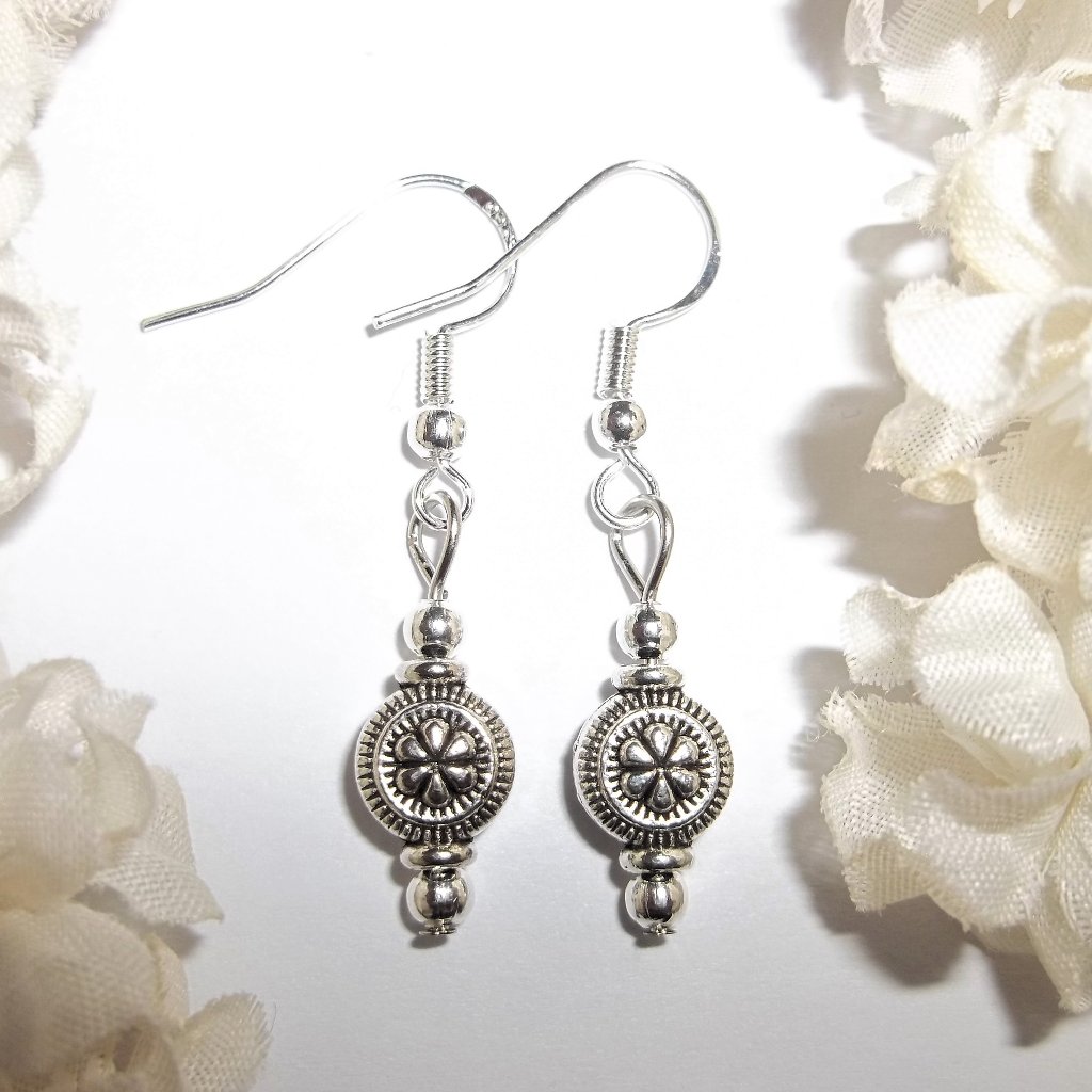 Minimalist Earrings Silver Jewelry Gift Idea 6607